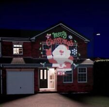 New Merry Christmas Santa Festive Spotlight Projector For Indoor/Outdoor Use