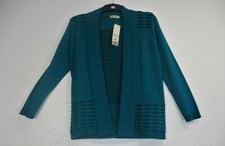 OPEN FRONT LADIES L/SLEEVE 98%