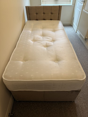New single divan bed plush - single,