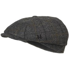 Harkila Benmore Baker Boy Cap Charcoal Grey UNISEX Shooting Hunting Country