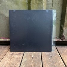 5x IKEA Laxvik 4mm Toughened Glass Shelves - 3x Clear + 2x Black 35.5cm Square