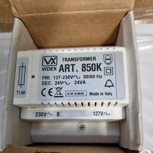 Videx art 850k 24vac 1 - art.850k, 1.0a