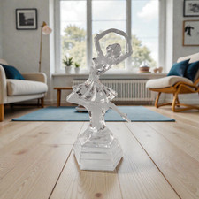 RCR Ballerina Crystal Figurine