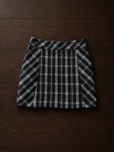 Next check plaid mini skirt - check, uk