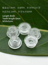 M10X1Mm Nipple All Brass
