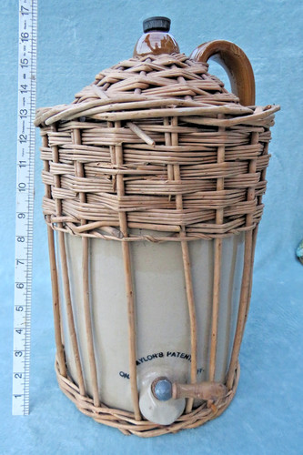 Large antique glazed - glazed, stoneware