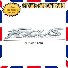 FORD FOCUS BOOT BADGE LETTERING REAR EMBLEM MK3 2 FOCUS 11/17 TDCI ZETEC GHIA ST