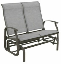 Pagoda Sienna Double Rocker Rocking Chair Outdoor Garden Recliner Lounge Sun NEW