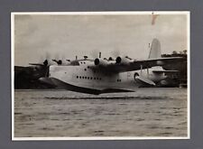 SHORT SUNDERLAND FLYING BOAT