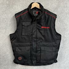 Snap On Tools Gilet Extra Large Body Warmer XL Black Fleece Heavy Duty Garage