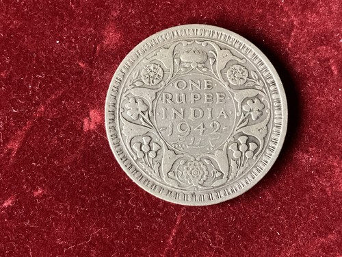 Silver 1942 bombay mint indian - 1942,