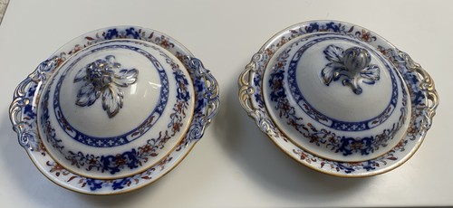 Pair antique minton imari - antique,