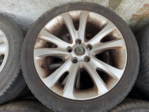Skoda superb alloy wheel - superb, 17”