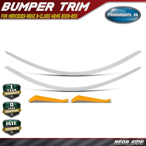 Rear chrome bumper - rear,