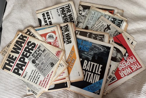 The war papers wwii newspaper - war,