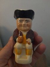 Tony Wood Vintage Toby Jug Ceramic Porcelain