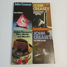 John Creasey 4 Vintage Crime