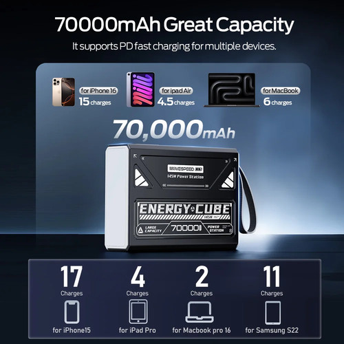 70000mah power bank fast - 70000mah,