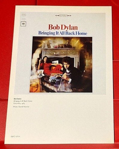 Bob dylan bringing all - bob,