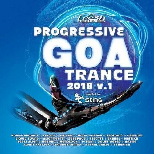 Progressive goa trance 2018 - trance, cd