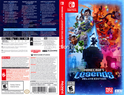Minecraft legends deluxe - minecraft,