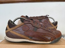 Cushe Vinyl 45 Brown Leather Shoes Mens UK 8