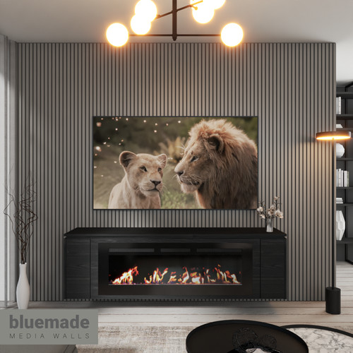 1800mm media wall - media, furniture