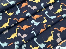 Dinosaur Fabric  Polycotton