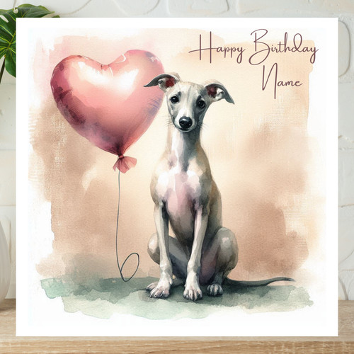 Personalised Greyhound/Whippe