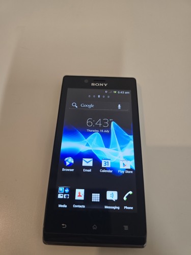 Sony xperia st26i black - xperia, j