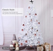 7Ft White Christmas Tree 1432