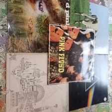 5 pink floyd vinyl albums -