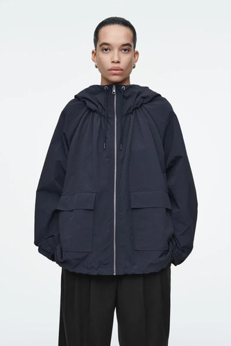Cos navy technical - technical, hooded