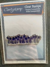 Clarity Stamp Flowers Stamp