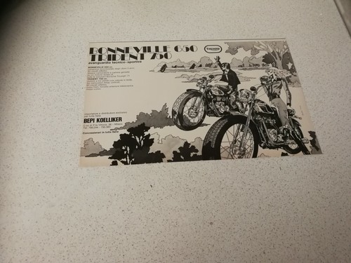 1971 triumph bonneville - triumph,