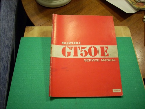Suzuki gt50 service - service, workshop