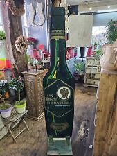 OLD FRENCH WINE ADVERTISING A BOARD, Wooden,  Vintage, Pavement Sign 