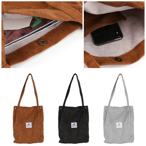 Women canvas corduroy tote - women,
