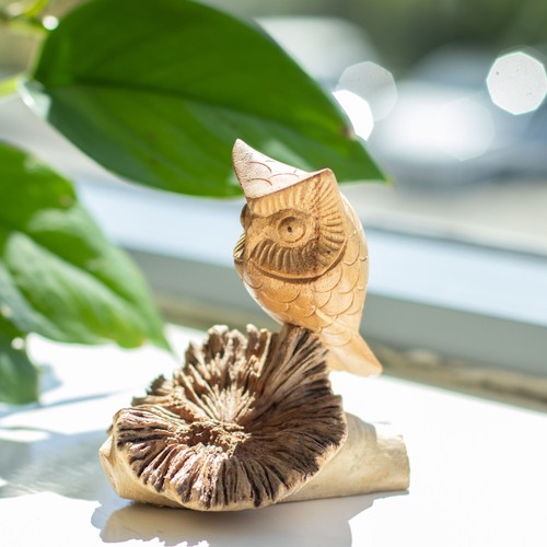 Handmade parasite wood art - handmade,