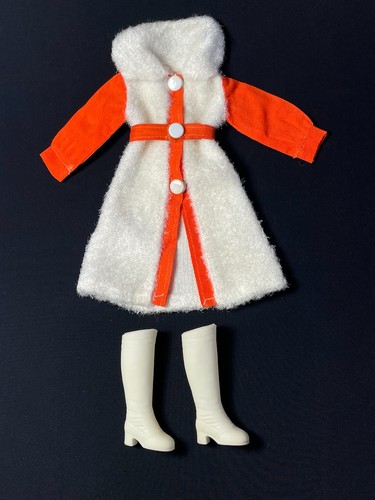 White faux fur - , sleeve
