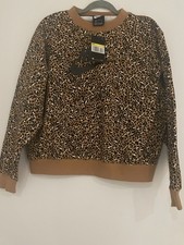 NIKE Leopard Print Sweater