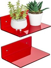 Red 9in Acrylic Floating Wall