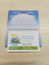 ++2026++ LAVER'S LIVERPOOL & IRISH SEA TIDE TABLE. SUN & MOON TIMES Free Postage