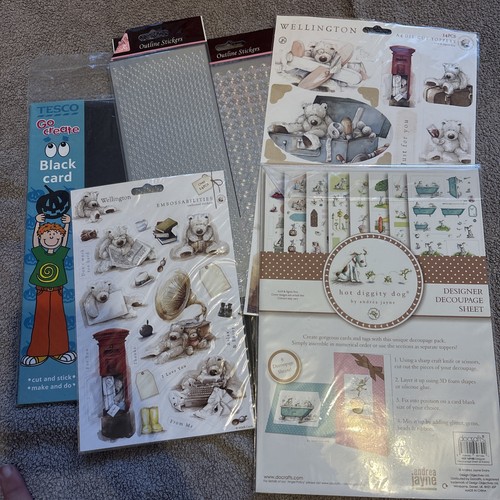 Job lot craft stash - craft, card