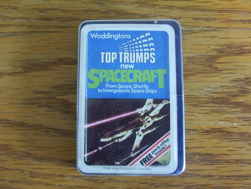 Vintage top trumps spacecraft - vintage,
