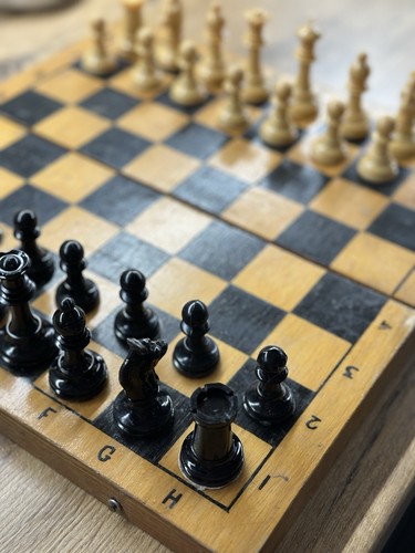 Rare antique chess vintage - antique,