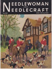 Needlewoman & Needlecraft magazine No. 48 - Embroidery, knitting inc transfer