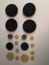 2 X COMPLETE HEADSET REFURB KITS FOR AUTOCOM INTERCOM HEADSETS