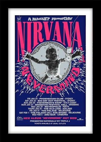 Nirvana nevermind vintage - nevermind,