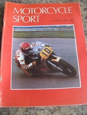 MOTORCYCLE SPORT OCT 1980 LAND'S END TRIAL SNETTERTON MOTO GUZZI SANGLAS 500